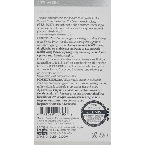 Elemis ELEMIS DYNAMIC RESURFACING ANTI-AGING SERUM 1