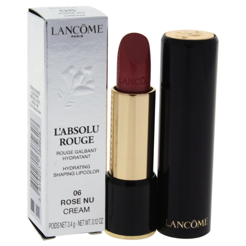 Lancome l Absolu Rouge Hydrating Shaping Lipcolor 06 Rose Nu Cream