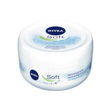 NIVEA Soft Cream Crema Idratante ad Assorbimento Rapido per Viso, Mani e Corpo 300ml