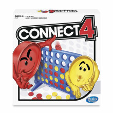 Hasbro Gaming Connect 4 Classic Grid 4 in a Row, gioco da tavolo strategico per bambini, 2 giocatori, per famiglie e bambini dai 6 anni in su.