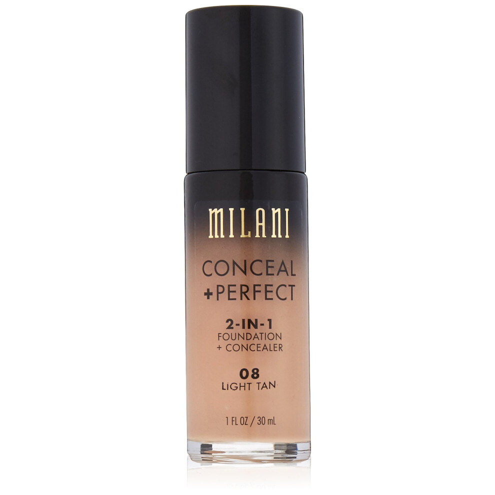 Milani Light Conceal + Perfect 2-In-1 Foundation + Concealer - Tan