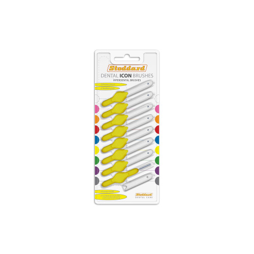 Stoddard Icon Interdental Brush - 0.7 Yellow - 8 per Pack
