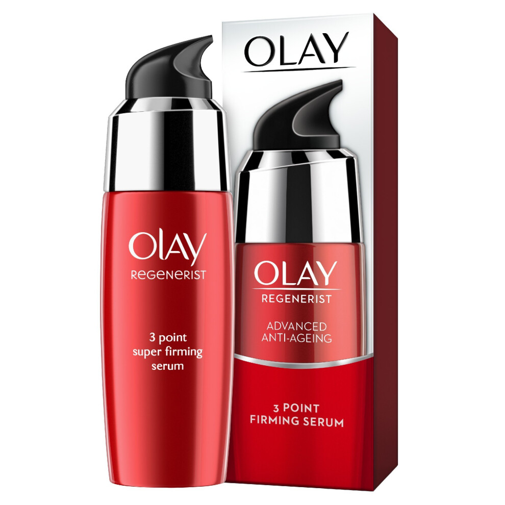 Olay Regenerist 3 Point Firming Anti-Ageing Ultra-Lightweight Serum and Reduces The Look of Wrinkles, 50 ml