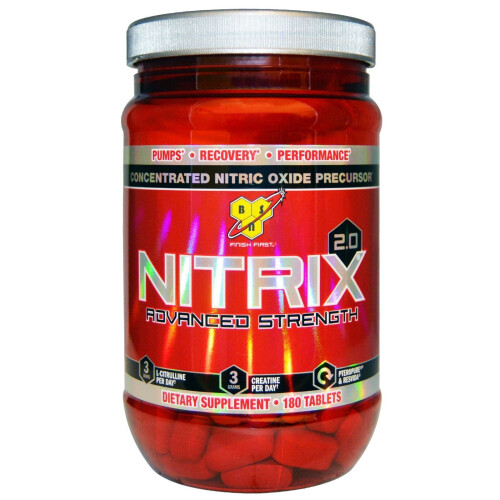 BSN BSN Nitrix 2.0 Supplement, 180 Tablets