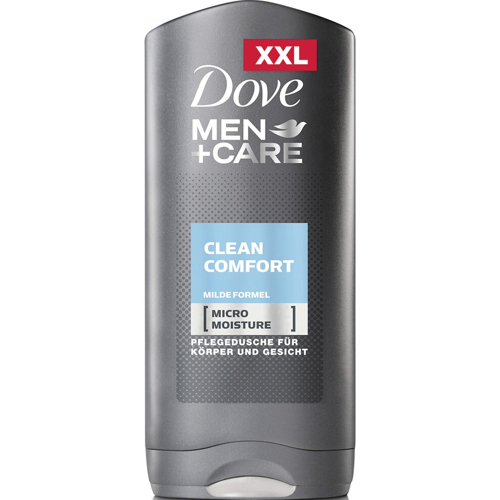 Dove Men Plus Care Clean Comfort Body and Face Wash, 400 ml