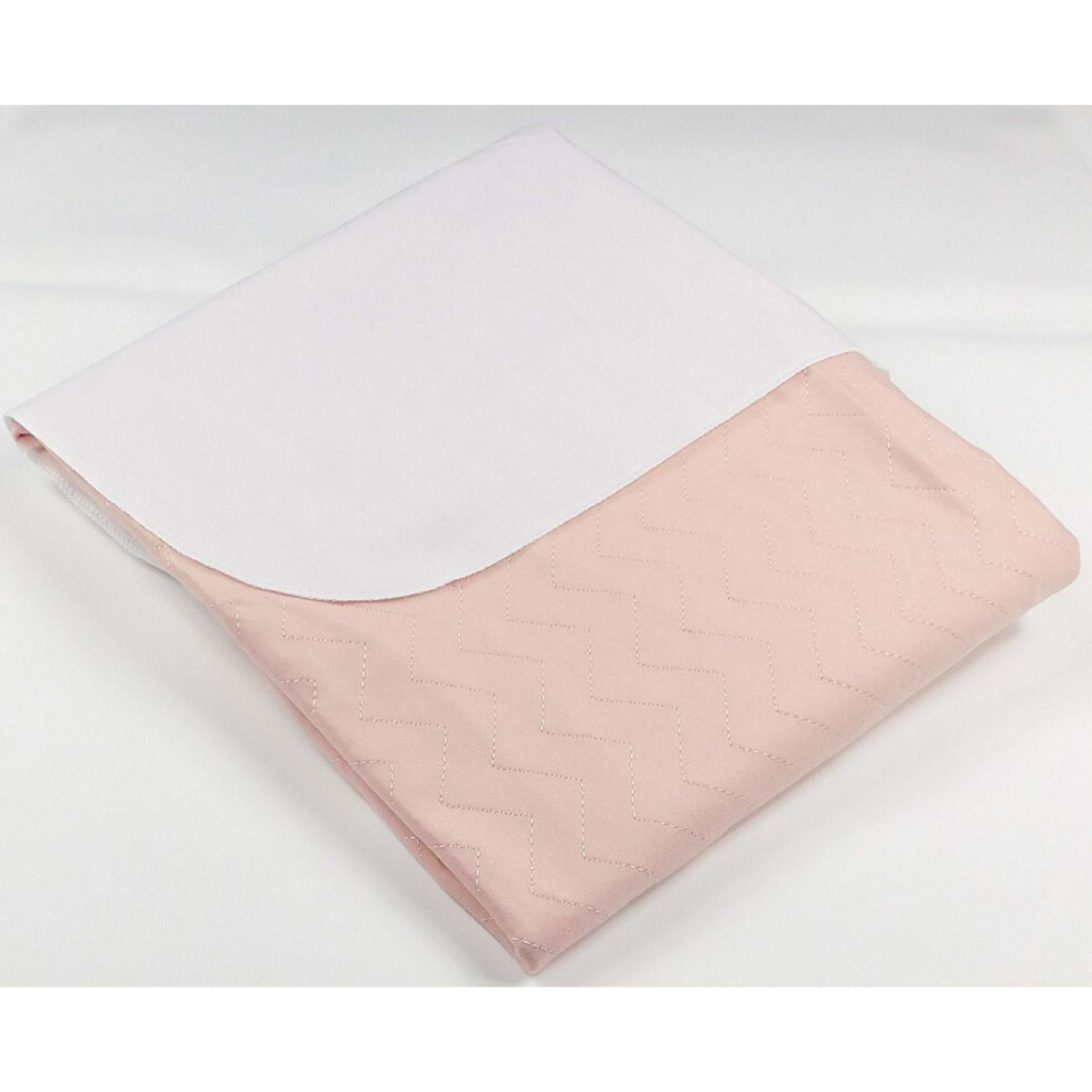 Inco-Direct Deluxe Washable Reusable Double Bed Incontinence Pad Protector With Tucks