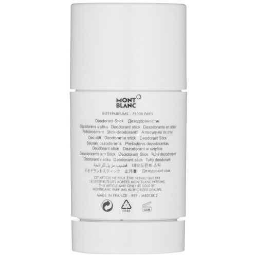 Montblanc LEGEND SPIRIT déodorant stick 75 gr 1