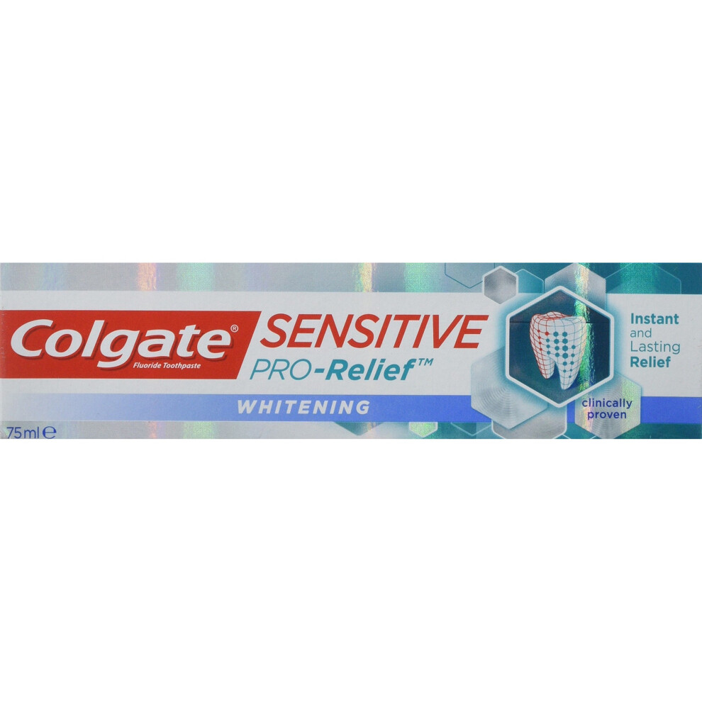 Colgate Sensitive Pro-Relief Whitening Toothpaste, 75 ml