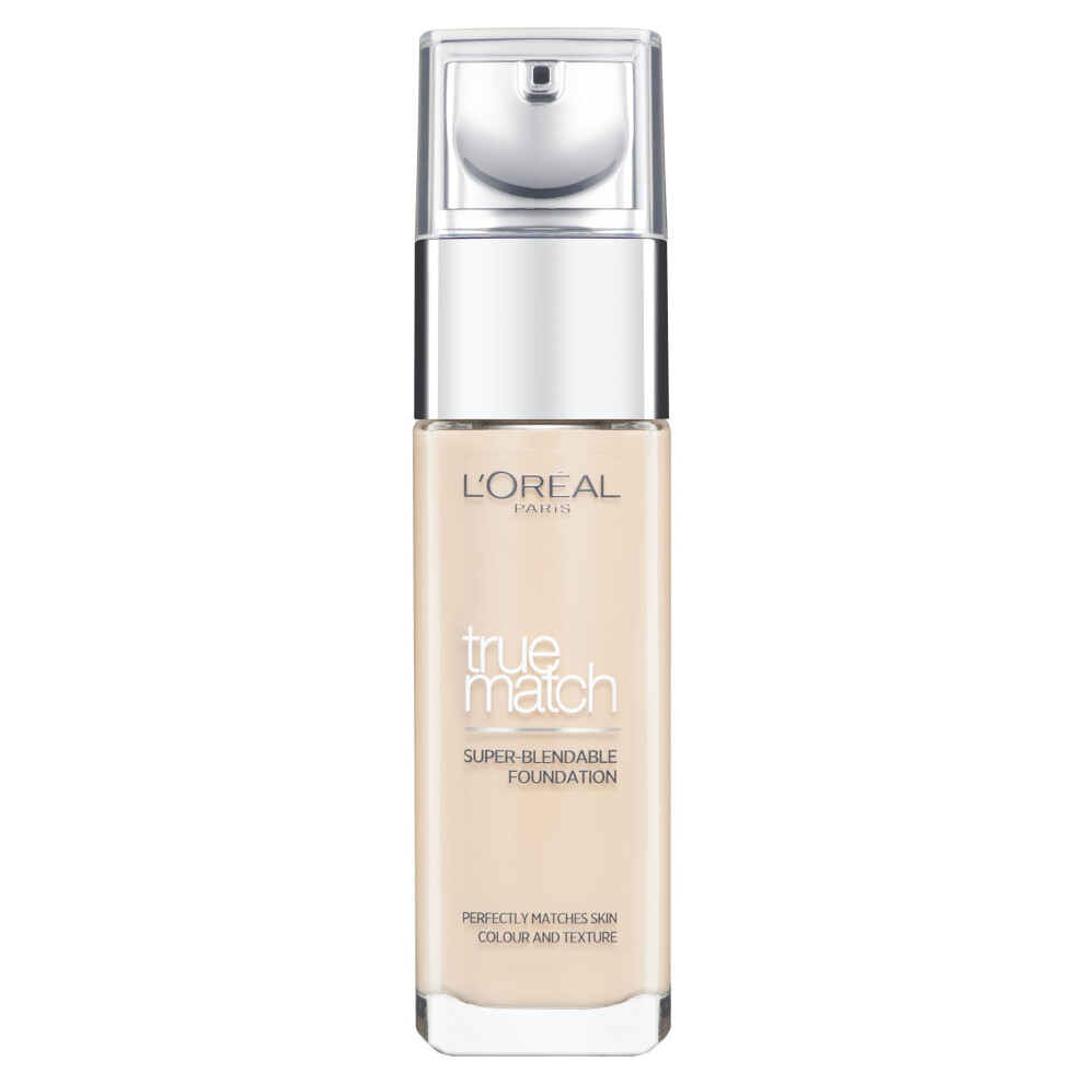 L'Oréal Paris True Match Foundation, 1.5N Linen, 30 ml