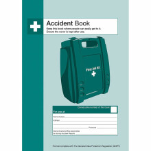 Safety First Aid Group A5 Accident/Reporting/First Aid Book