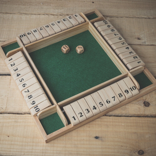 Four Player Shut the Box - Board Game