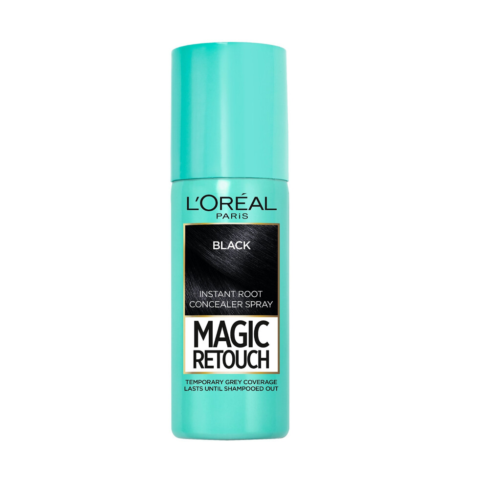 New L’oréal Paris L'oréal Magic Retouch Instant Root Touch Up, 75 Ml, Black C-3600523192687