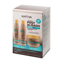 Post-Keratin Glättungsbehandlung - Shampoo 250 ml, Conditioner 250 ml und Maske 250 ml
