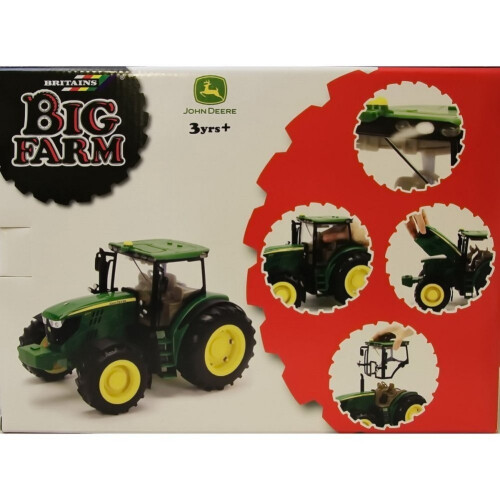 Britains John Deere Preschool Lights and Sounds Tractor Range - Suitable From 3 Years 2