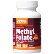 Jarrow Formulas, Methylfolat, 1.000 mcg, 100 pflanzliche Kapseln