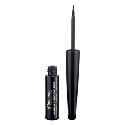Benecos Natural Liquid Eyeliner, Black, 3 ml