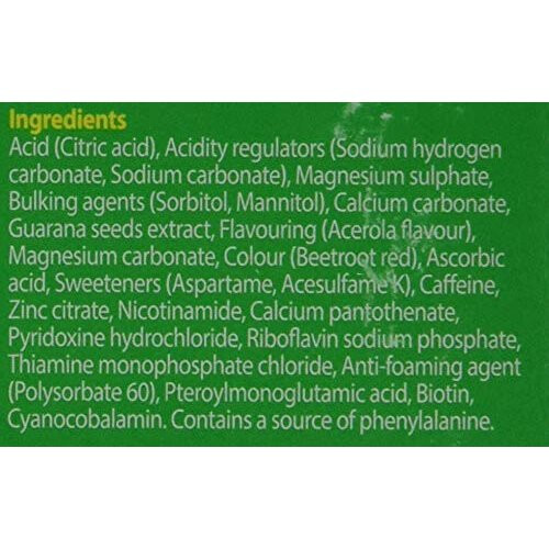 Berocca Boost Vitamin, Minerals and Guarana Effevescent 20 Tablets 2
