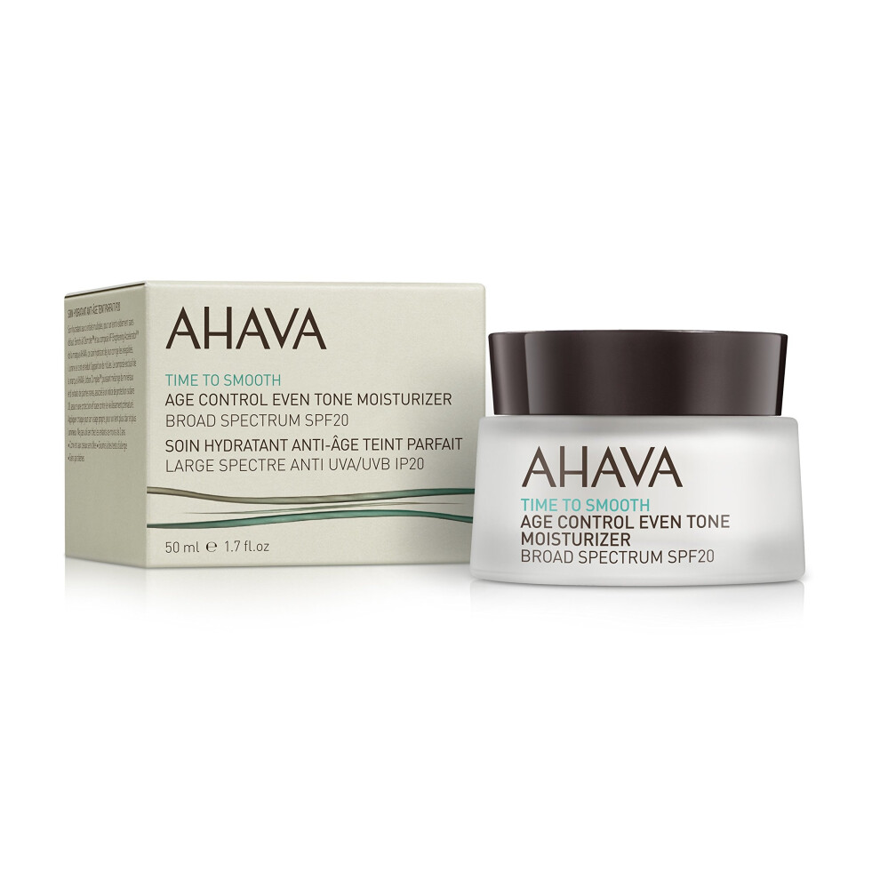 Ahava Dark Time To Smooth Age Control Even Tone Spf 20 Moisturiser 50Ml
