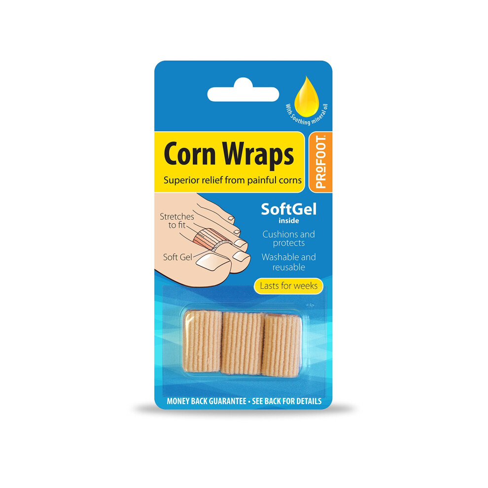 Profoot Corn Wraps - Pack (6 Wraps) Size 2
