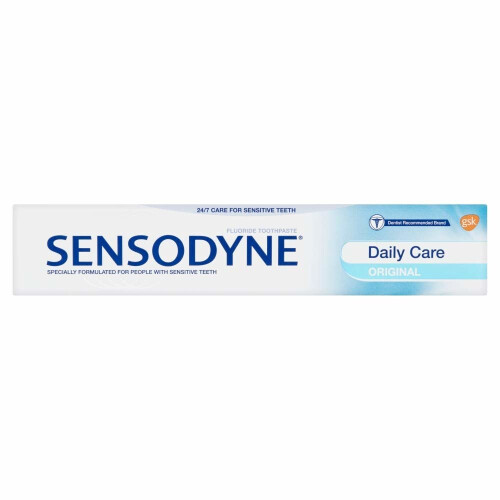 Sensodyne Sensodyne Sensitive Toothpaste, Daily Care Original, 75 ml  pack of 3