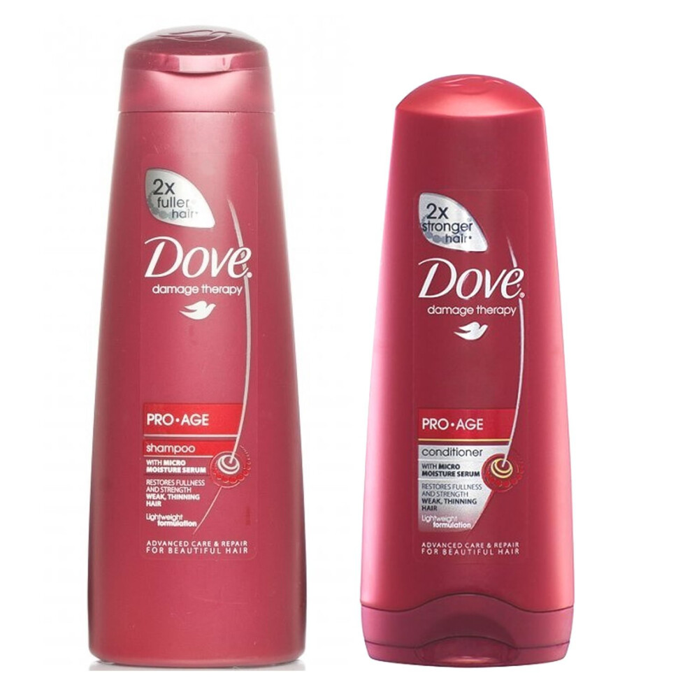 Dove Pro Age Hair Therapy - Shampoo (250 ml) & Conditioner (200 ml)