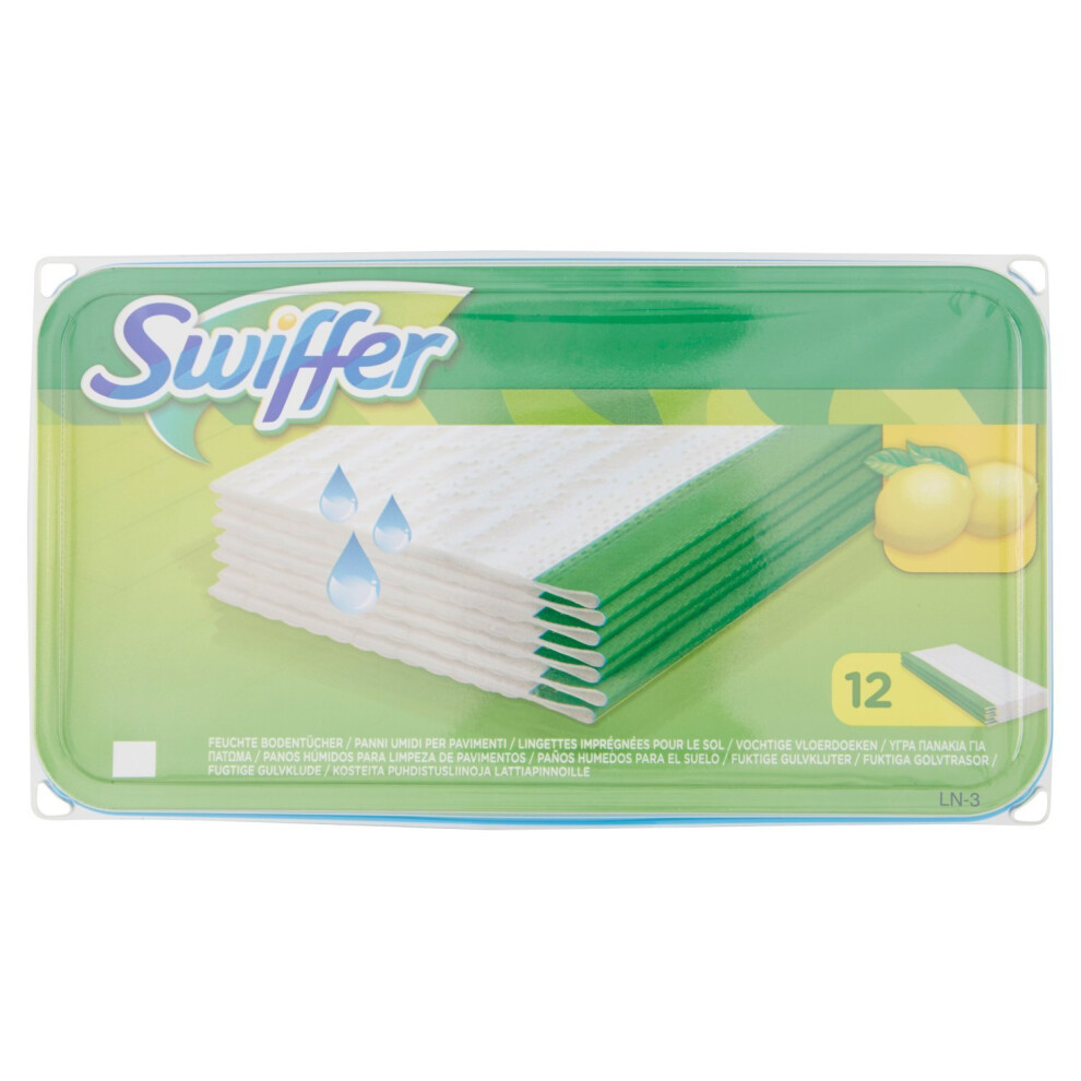 SwifferÂ â€“Â Wet Wipes for Mop (12Â Pads)