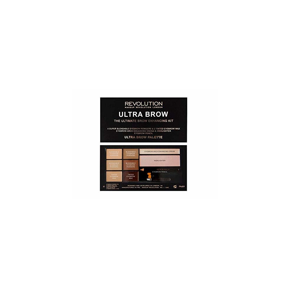 Makeup RevolutionÃÂ Ã¢â¬âÃÂ Ultra Brow Eyebrow KitÃÂ Ã¢â¬âÃÂ Fair to Medium