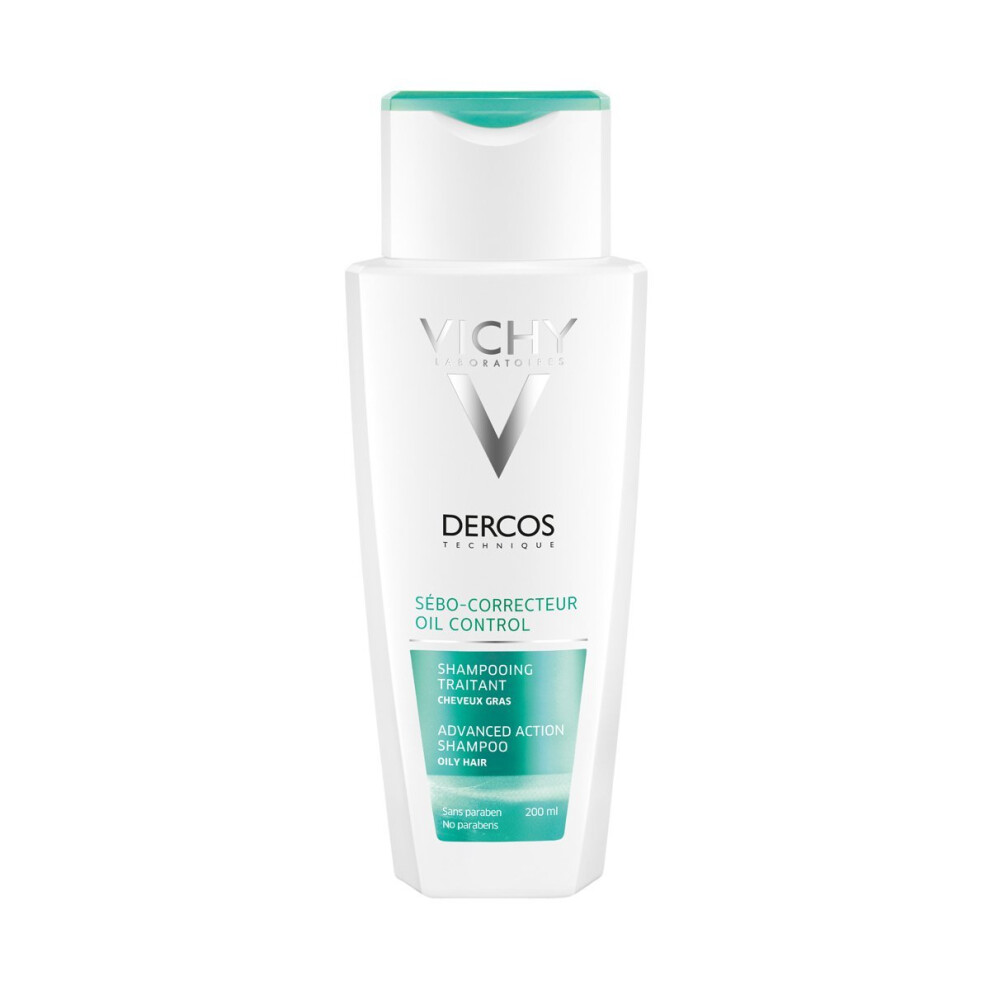 Vichy Dercos Shampoo for Oil Hair - 200 gr