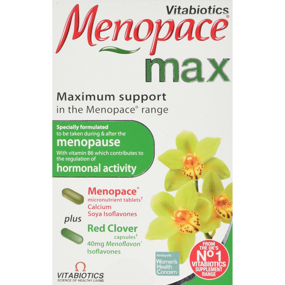 Vitabiotics Menopace Max - 84 Tablet/Capsules