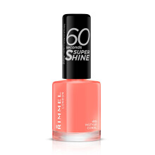 Rimmel Queen Of Tarts, 60 Seconds Super Shine Nail Polish, Pink, 8 ml
