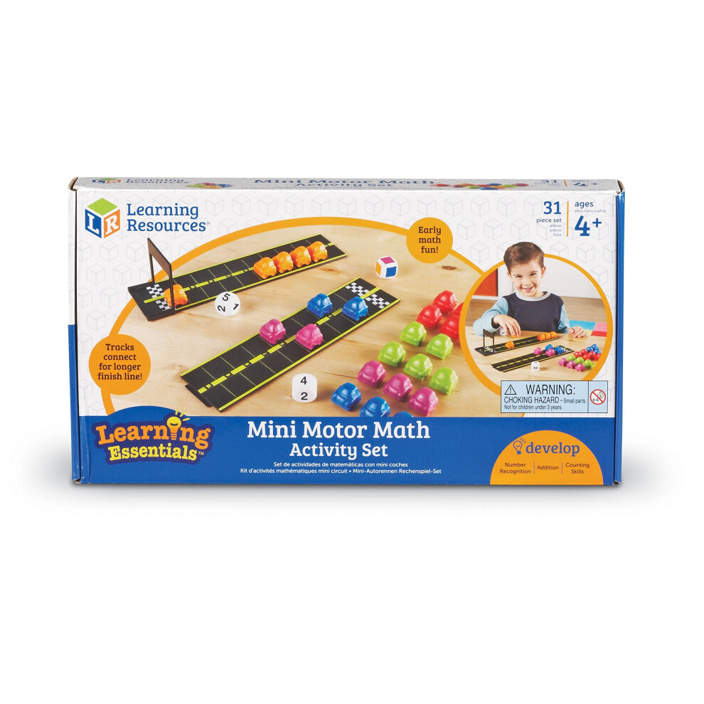 Learning Resources Mini Motor Math Activity Set