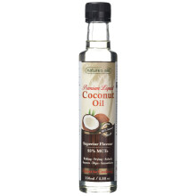 Natures Aid Premium Liquid Coconut Oil, 250 ml (Non-Hydrogenated, 93% MCTs, Cooking Oil for All Types of Cooking Including Baking and Frying, Vegan...