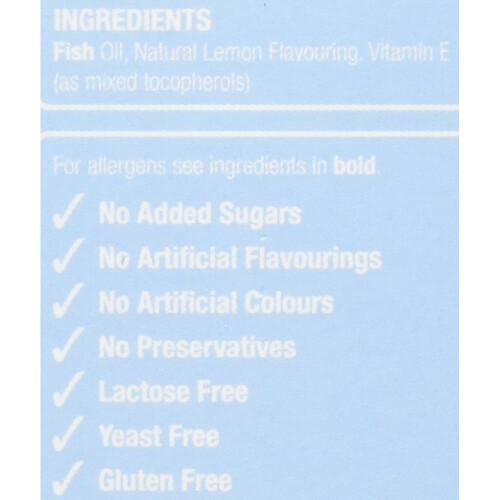 Natures Aid Omega3 DHA Drops for Infants and Children (50 ml, Lemon