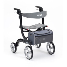Drive Medical Black Nitro Wheel Rollator (Eligible for VAT relief in the UK)