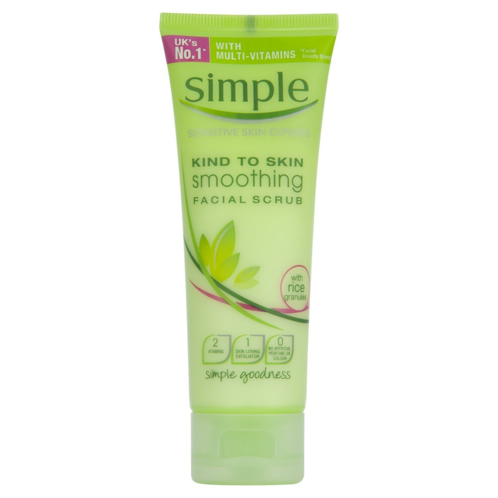 Simple Smoothing Facial Scrub 75ml