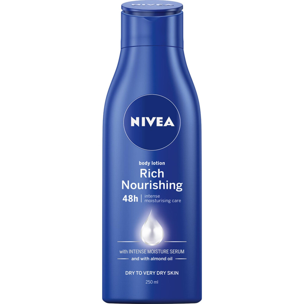 Nivea Rich Nourishing Body Moisturiser, 250ml