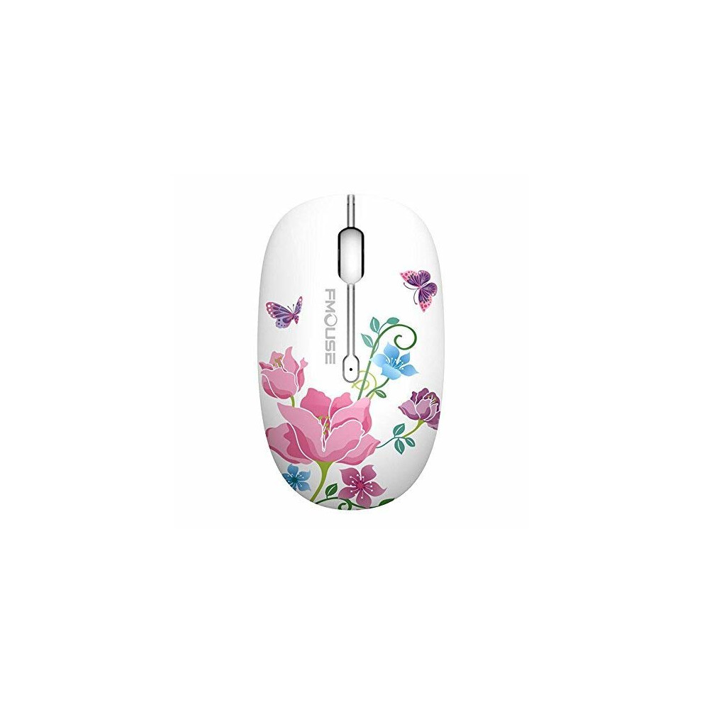 Tenmos M101 Wireless Mouse 2.4G Cute Silent Optical Travel Mice With Usb Receiver For Notebook/Pc/Laptop/Computer/Macbook,Dpi 1600,3... 686560998010