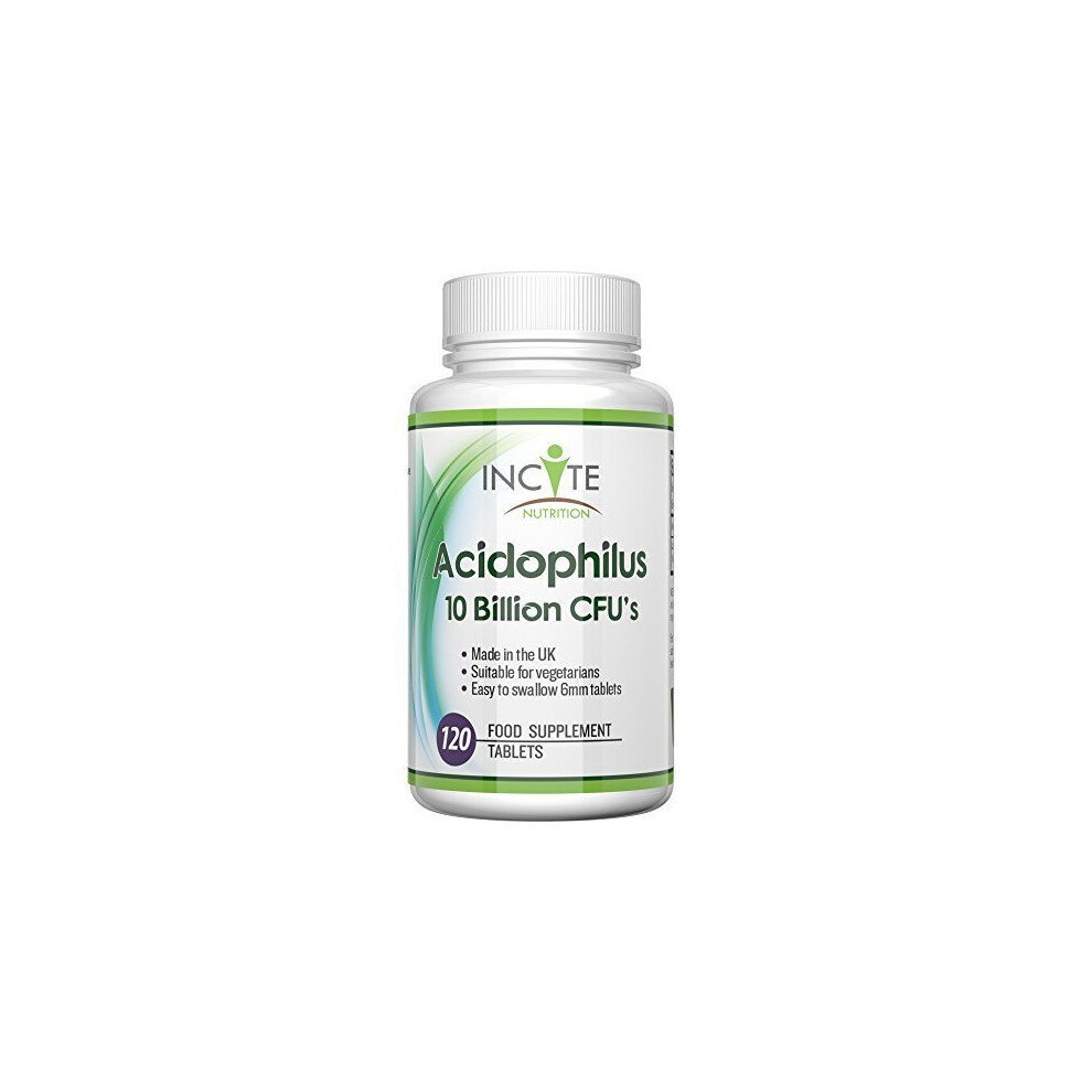 Incite-Nutrition Incite Nutrition Probiotics Food Supplement, 120 Tablets