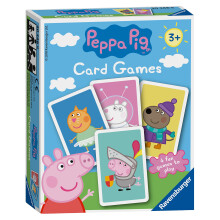 Ravensburger Peppa Pig Card Game: 4 Fun Card Games for 2-4 Players (Ages 3+) – 32 Cards, C-20346 - Jigsaw Puzzle
