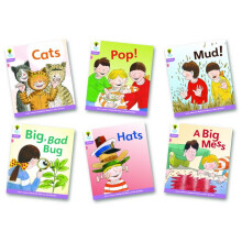 Oxford Reading Tree: Level 1+: Floppy's Phonics Fiction: Pack of 6