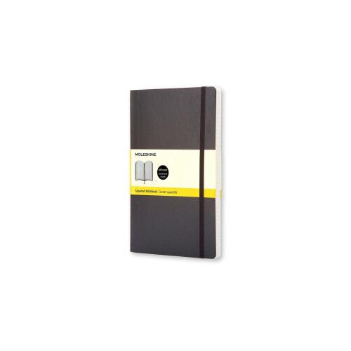 MOLESKINE SOFT LARGE SQUARED NOTEBOOK