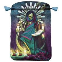 Santa Muerte Tarot Bag: Satin Tarot Bag, 160 x 225mm