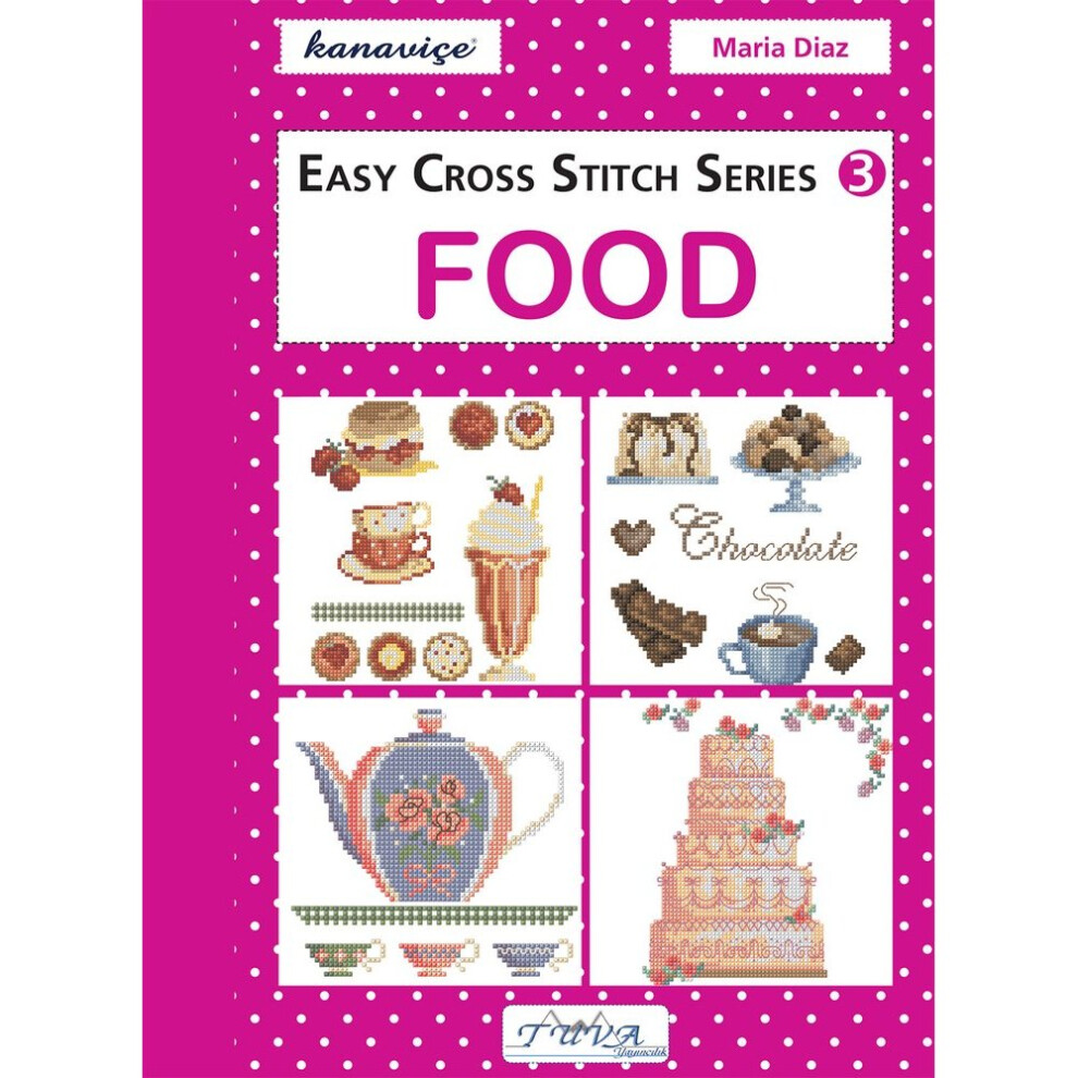 Dmc Easy Cross Stitch Series 3: Food