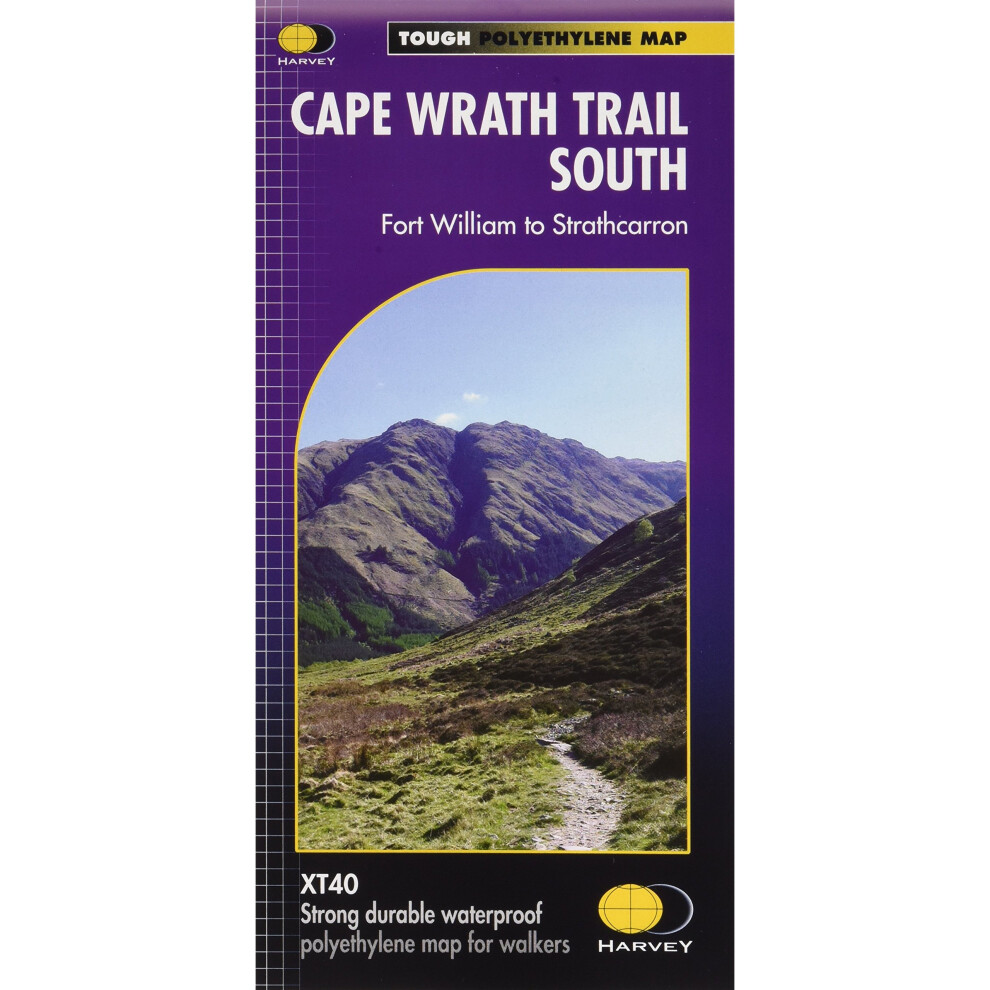 Cape Wrath Trail South XT40: Route Map