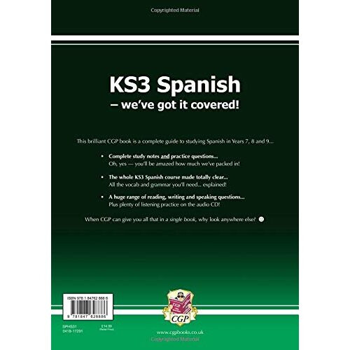 KS3 Spanish Complete Revision & Practice with Audio CD (CGP KS3 Languages) 1