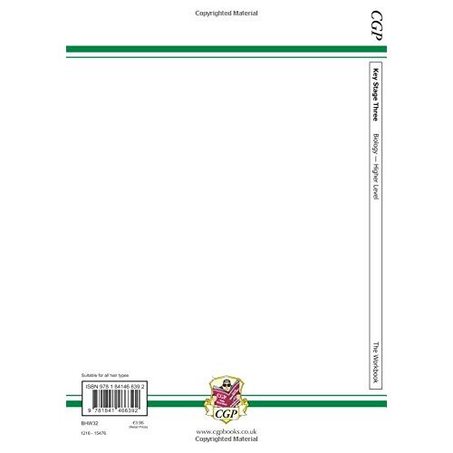 KS3 Biology Workbook - Higher (CGP KS3 Science) 1