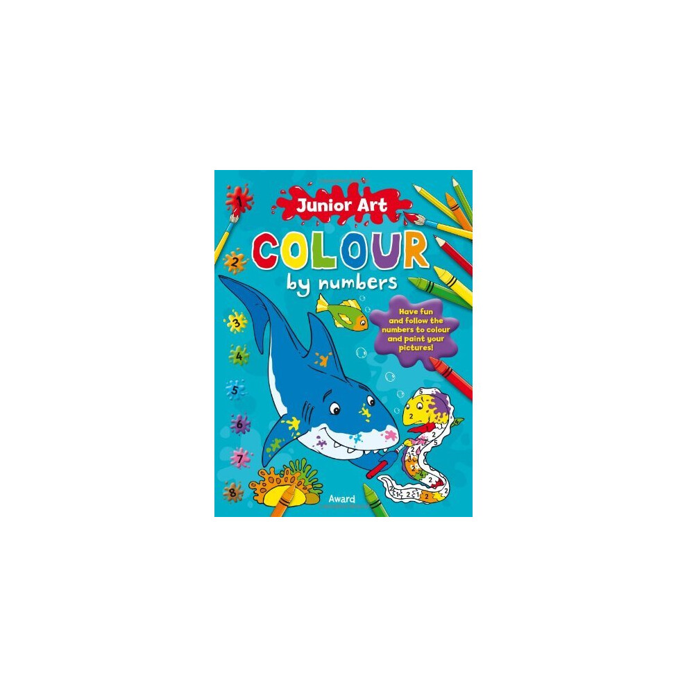 Shark: Colour By Numbers (Junior Art)