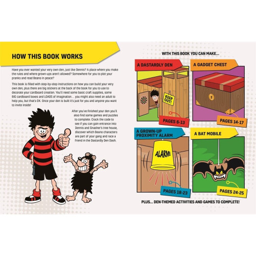 Beano Builds: Secret Den 1