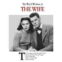 The Wit and Wisdom of Wife: from the BESTSELLING Greetings Cards Emotional Rescue