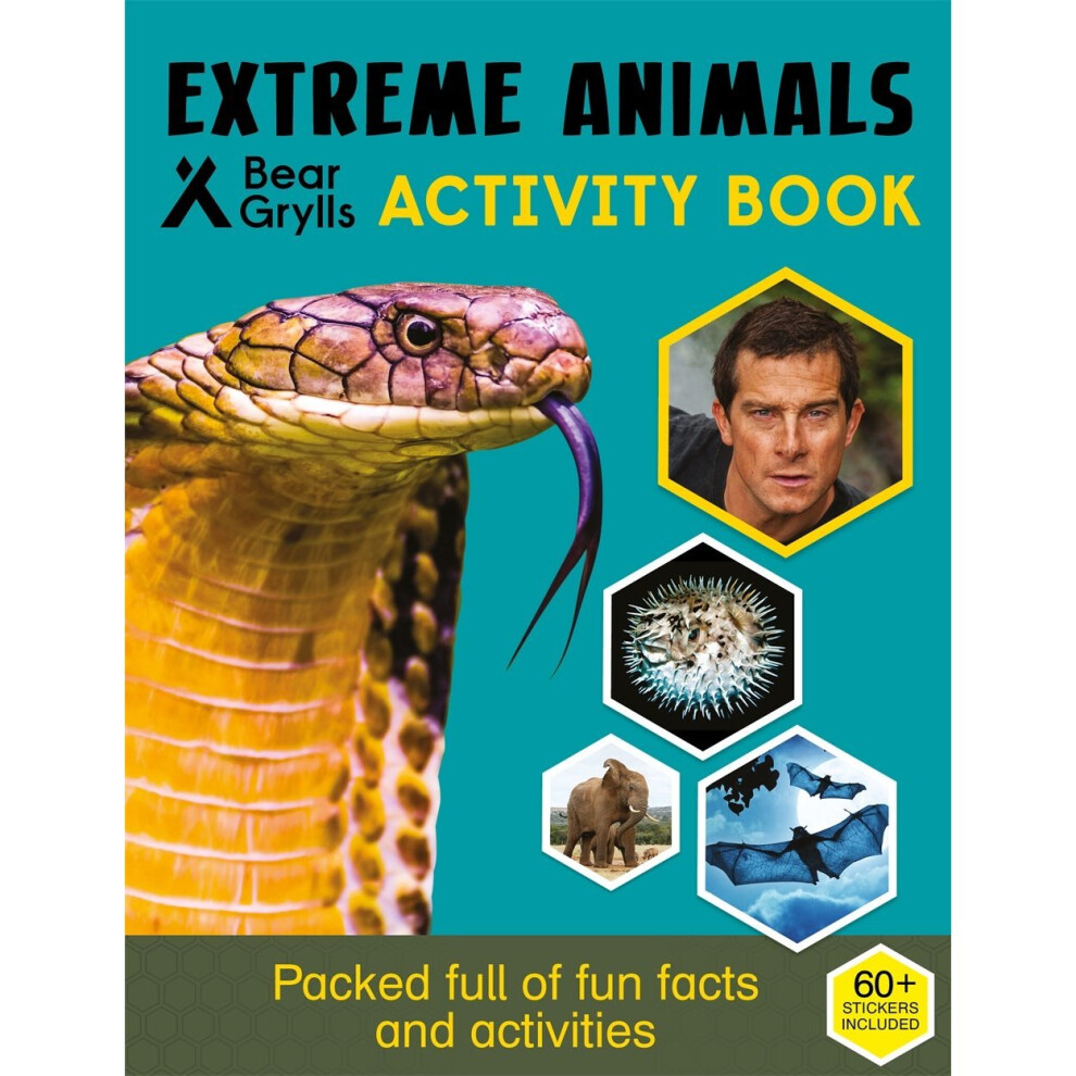 Isdp Bear Grylls Sticker Activity: Extreme Animals (Bear Gryll Activity)